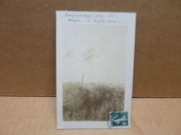 ANGERS (49) Carte Photo Aviation Aviateur Legagneux En Vol 1910 - Angers