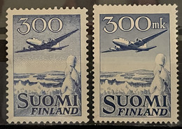 FINLAND - MH* - 1958-1963  # PA4, PA9 - Unused Stamps