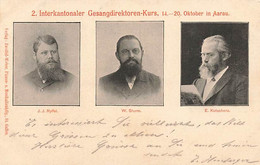 Interkantonaler Gesangdirectoren-Kurs 14-20 Okrober In Aarau Ryffel Srurm Kutschera 1900 - AG Aargau