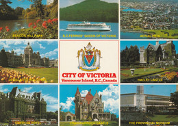 Canada - 1985 Victoria British Columbia Beacon Hill Park Ferry Hatley Castle Empress Hotel CraigDarroch Castle Museum - Victoria