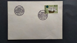 PORTUGAL COVER - SALÃO DE FILATELIA - 3º ATENEU '83 PORTO - CORREIO MARITIMO (PLB#03-27) - Cartas & Documentos