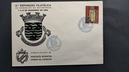 PORTUGAL COVER - 2ª EXP. FILATELICA - MATOSINHOS 1962 (PLB#03-30) - Flammes & Oblitérations