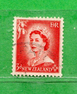 (Us8) NUOVA ZELANDA  °-1954-57 - Elizabeth II.  Yvert. 331. Used. - Gebraucht