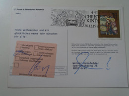 D193463 Österreich  Postkarte  1998  Christkindl  4411 Nach Graz  -Zurück -Retour -Verzogen - 1991-00 Lettres