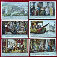 Série 1549 Belgique - Chromos Liebig - L'Histoire De Nos Provinces - Flandre Orientale - Liebig