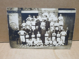 SENS (89) Carte Photo Groupe De La Jeunesse Senonaise 1912 - Sens