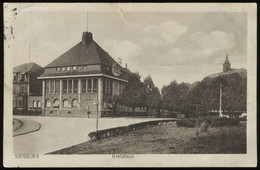 (B9645) AK Siegburg, Kreishaus 1927, Oben Kleiner Einriss - Siegburg