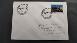 PORTUGAL COVER - DIA DO CLUBE NACIONAL DE FILATELIA - GAIA 1990 (PLB#03-43) - Postal Logo & Postmarks