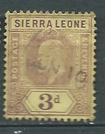 Sierra Leone   - Yvert N° 80 Oblitéré   -  AE 20315 - Sierra Leona (...-1960)