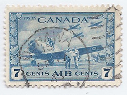 16008) Canada Dated Postmark Cancel Duplex - Poste Aérienne