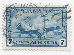 16011) Canada Dated Postmark Cancel Duplex Closed Milton West - Usados