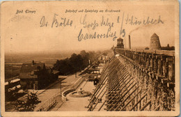 42440 - Deutschland - Bad Elmen , Bahnhof Und Spielplatz Am Gradirwerk - Gelaufen 1905 - Schoenebeck (Elbe)