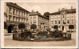 42445 - Deutschland - Lengenfeld , I. Vogtl. , Markt , Hotel Zum Gloldenen Löwen - Nicht Gelaufen - Vogtland