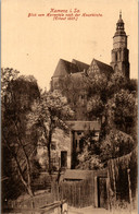 42458 - Deutschland - Kamenz , I. Sa. , Blick Vom Herrentale Nach Der Hauptkirche - Gelaufen - Kamenz