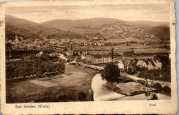 42527 - Deutschland - Bad Sooden , Werra , Total , Panorama , Conditorei U. Cafe Phil. Deichmann - Gelaufen 1941 - Bad Sooden-Allendorf