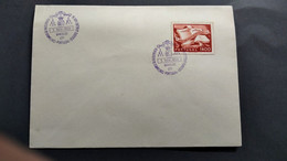 PORTUGAL COVER - CENT. DO NASCIMENTO DE DOM ANTONIO BARROSO - BARCELOS 1954 (PLB#03-54) - Maschinenstempel (Werbestempel)