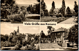 42698 - Deutschland - Kamenz , Blick V. Hutberg , Reinhardsberg , Lessinghaus - Gelaufen - Kamenz