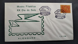 PORTUGAL COVER - XX DIA DO SELO - ALENQUER 1974 (PLB#03-58) - Sellados Mecánicos ( Publicitario)