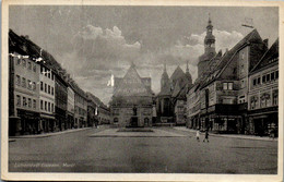 42799 - Deutschland - Eisleben , Lutherstadt , Markt - Gelaufen 1954 - Eisleben