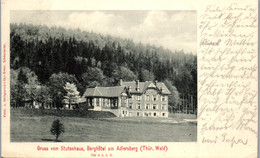 42856 - Deutschland - Schmiedefeld , Berghotel Stutenhaus , Thür. Wald , Adlersberg - Gelaufen 1905 - Schmiedefeld