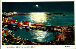 United Kingdon Dover Wellington Dock And Harbour At Night - Dover