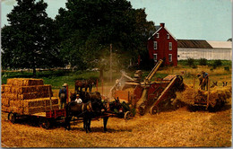 Pennsylvania Amishland Amish Threshing Scene - Andere & Zonder Classificatie
