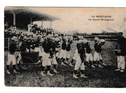 CPA La Montagne - Les Sapeurs Montagnards (très Jolie Scène) - La Montagne