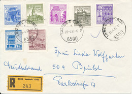 Austria Registered Coversent To Switzerland Landeck Tirol 20-4-1967 - 1961-70 Lettres