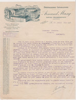 FACTURE De LA DISTILLERIE LEVALLOISE  ARMAND  MASY à LEVAL - BINCHE Pour Notaire à QUAREGNON En 1930 - Rechnungen