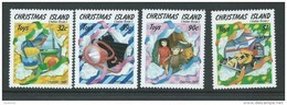 Christmas Island 1988 Xmas Toys Set 4 MNH - Christmas Island