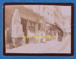 Photo Ancienne Début XXe -à Situer- Magasin F. LEMOINE " Boulevard Lafayette " Tabac A La Civette Métier Rue Ouvrier Pub - Antiche (ante 1900)