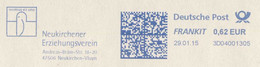 519  Pélican: Ema D'Allemagne, 2015 -  Pelican Meter Stamp From Neukirchen, Germany - Pelikane