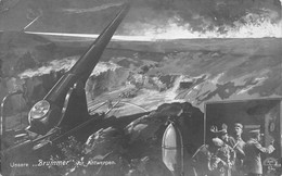 ANTWERPEN-ANVERS-Belgie-Belgique-Beschiessung Von Antwerpen 1914-Guerre-Krieg-Canon-Zeppelin-Soldaten - Antwerpen