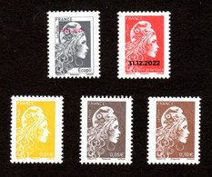 FRANCE 2022 - Nouveauté 75è Salon Philatélique D'automne Paris - Marianne D'Yz Surchargée 31/12/2022 - Unused Stamps