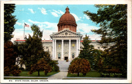 Oregon Salem The State House 1926 Curteich - Salem