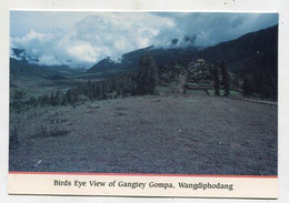 AK 111688 BHUTAN - Wangdiphodang - Birds Eye View Of Gangtey Gompa - Bhutan