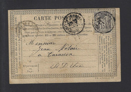 CARTE POSTALE PRÉCURSEUR N°66 Obl  ? - 1877-1920: Période Semi Moderne