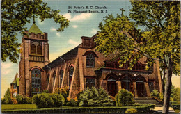 New Jersey Point Pleasant Beach St Peter's Roman Catholic Church 1949 - Sonstige & Ohne Zuordnung