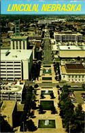 Nebraska Lincoln View From Top Of State Capitol Building - Lincoln
