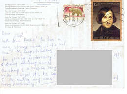 C3 : Russia - Personality, Portrait Art Painting Stamps Used On Cover - Lettres & Documents