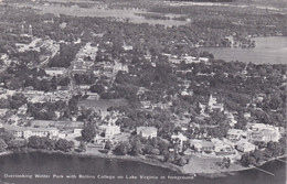 Florida Aerial View Overlooking Winter Park With Rollins College On Lake Virginia In Foreground - Orlando