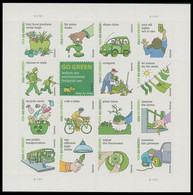 USA Année 2011 Ecologie Feuille Complète De 15 Valeurs + 1 Vignette - Hojas Completas