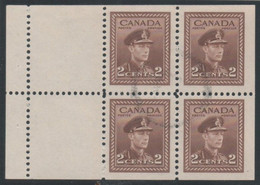 Canada - #250a - Used - Bklt Pane - Heftchenblätter