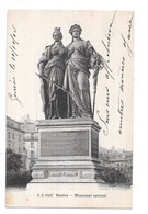 GENEVE - SUISSE - CPA DOS SIMPLE  De 1904 - Monument National - ROY2/ROY22  - - GE Genf