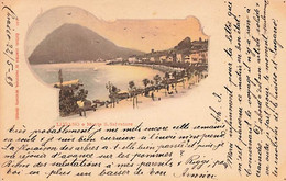 Lugano E Monte Salvatore Litho 1899 - TI Tessin