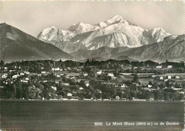 CPSM Le Mont Blanc Vu De Genève    L2040 - GE Genf