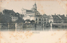 Solothurn Text Auf Der Rückseite Unfallversicherung Ein Tausend Franken 1903 - SO Solothurn