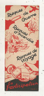 Marque-pages, Assurance LA PARTICIPATION, Paris, 2 Scans, Frais Fr 1.65 E - Bladwijzers