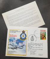 New Zealand Formation Squadron RNZAF No.40 1978 Flight Aircraft Airplane Air Force (FDC) *toning - Brieven En Documenten