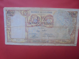 ALGERIE 10 Nouveaux Francs 1960 WPM N°119 Circuler ASSEZ RARE (L.17) - Algeria